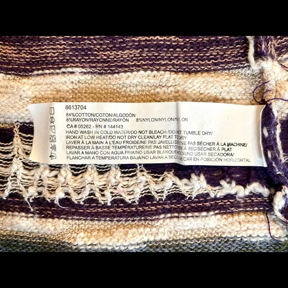 Point Zero long sleeved cardigan, size XL, colour Cream - Picture 4 of 7